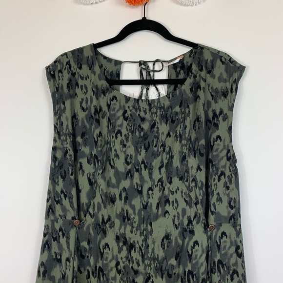 NWT Free People Fake Love Camo Mini Dress Small - Picture 4 of 11